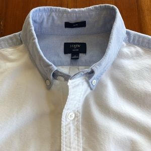J. Crew: Color-Block Button Down